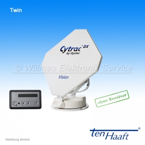 ten Haaft Cytrac DX Vision mit Twin LNB